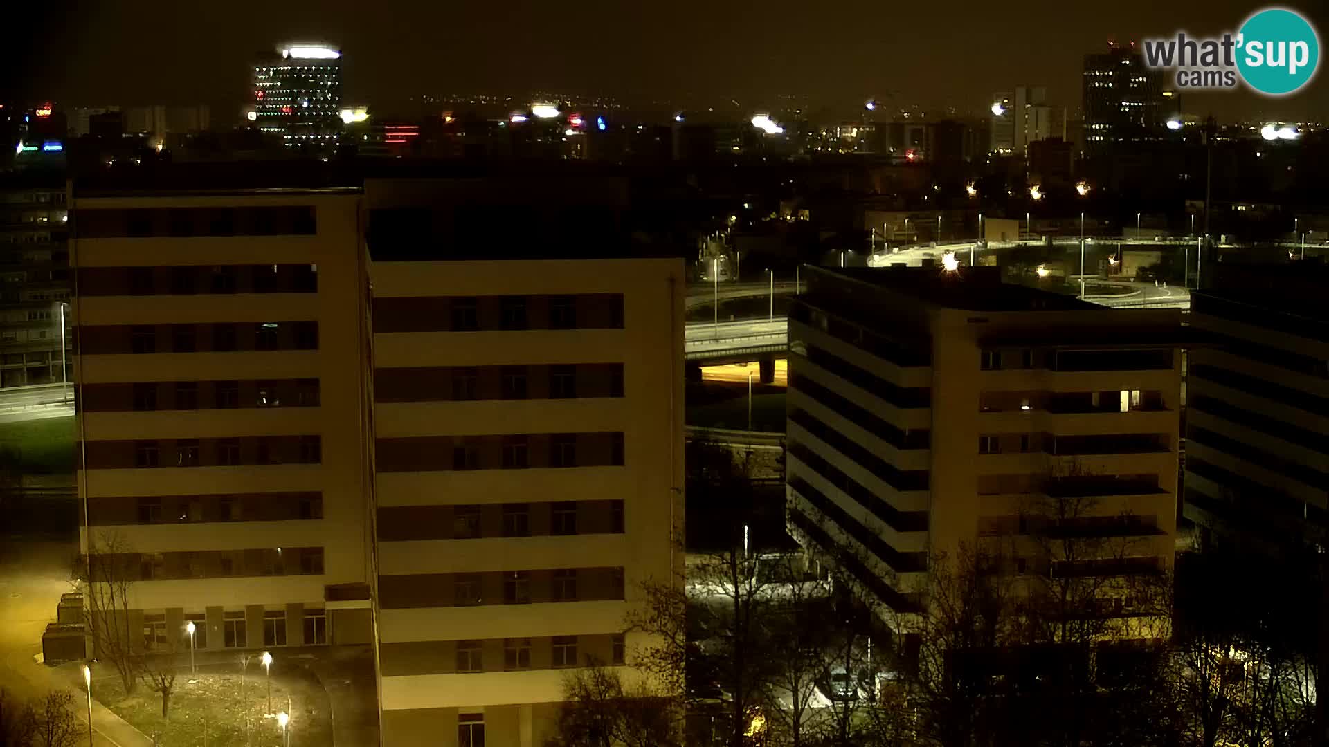 Web kamera Petlja Slavonska – Držićeva  – Zagreb Live