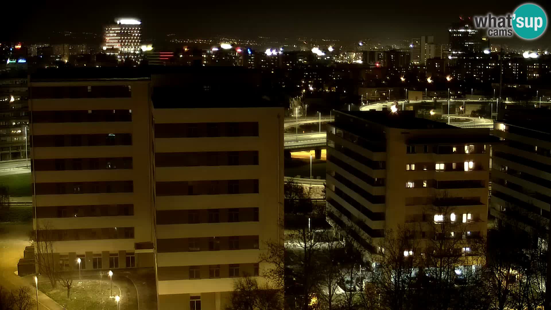 Web kamera Petlja Slavonska – Držićeva  – Zagreb Live