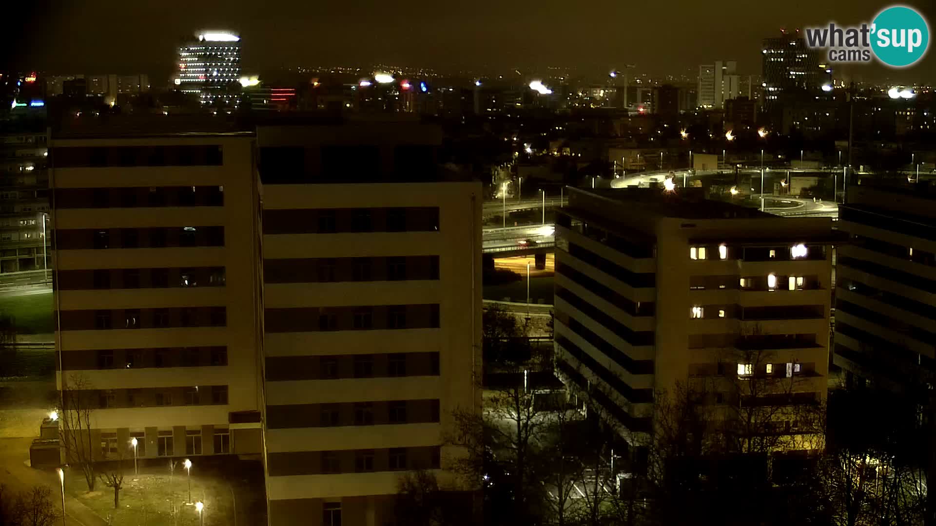 Web kamera Petlja Slavonska – Držićeva  – Zagreb Live