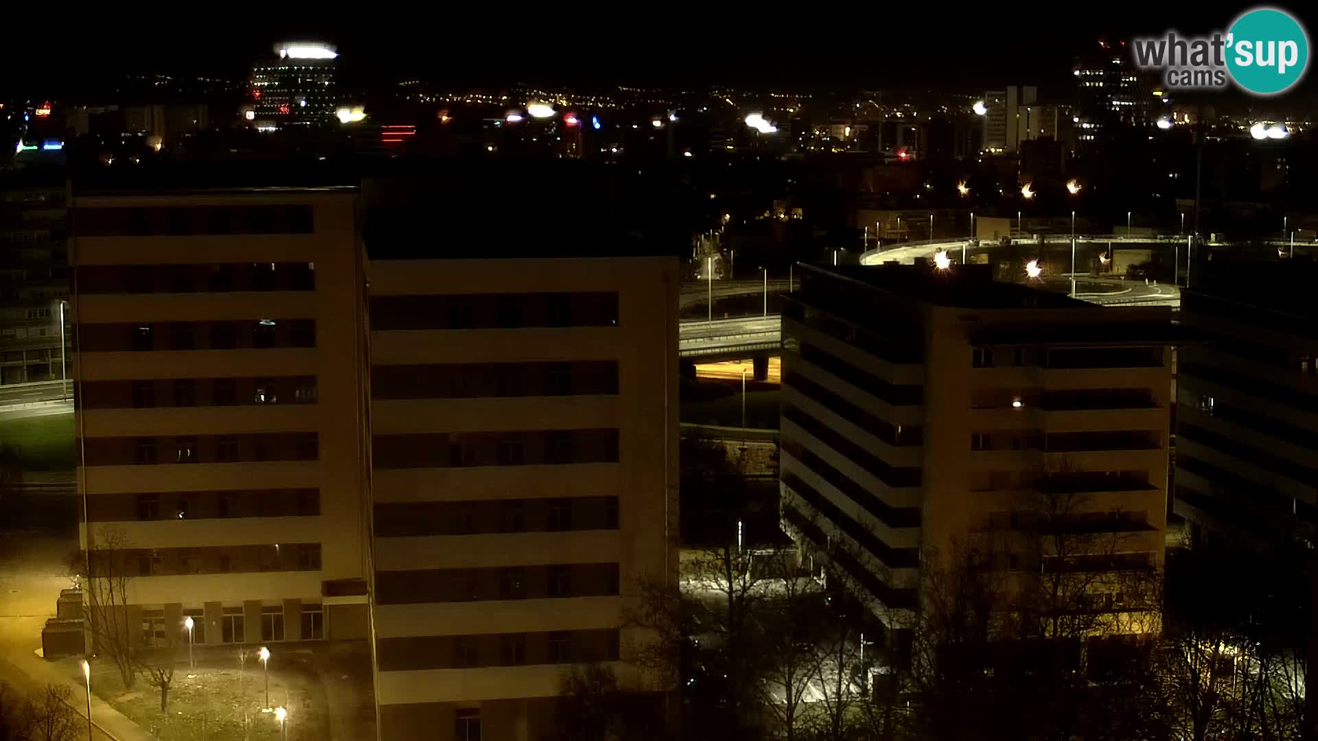 Web kamera Petlja Slavonska – Držićeva  – Zagreb Live