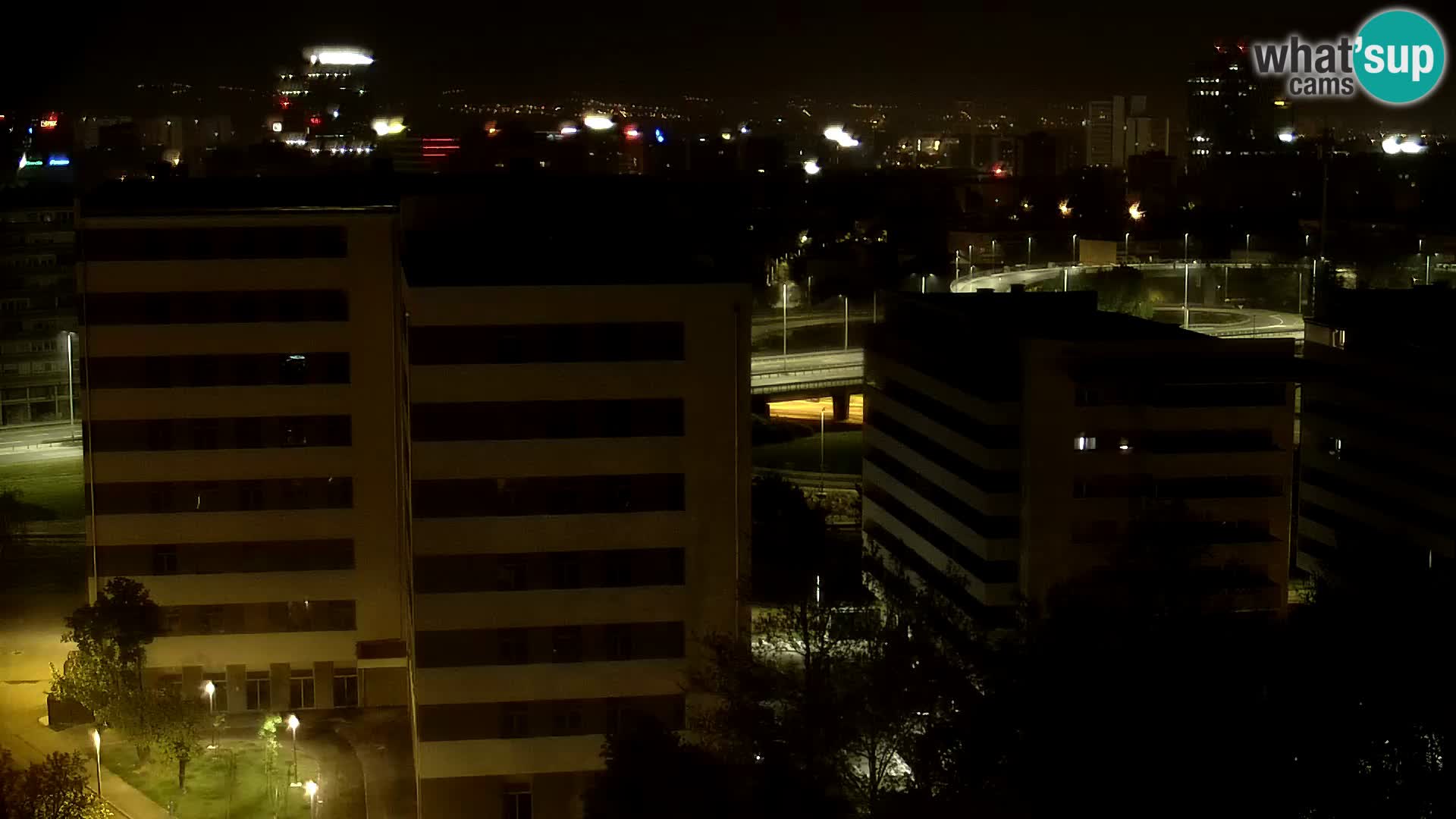 Web kamera Petlja Slavonska – Držićeva  – Zagreb Live