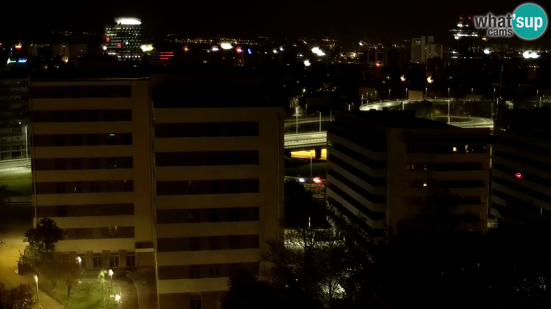 Web kamera Petlja Slavonska – Držićeva  – Zagreb Live