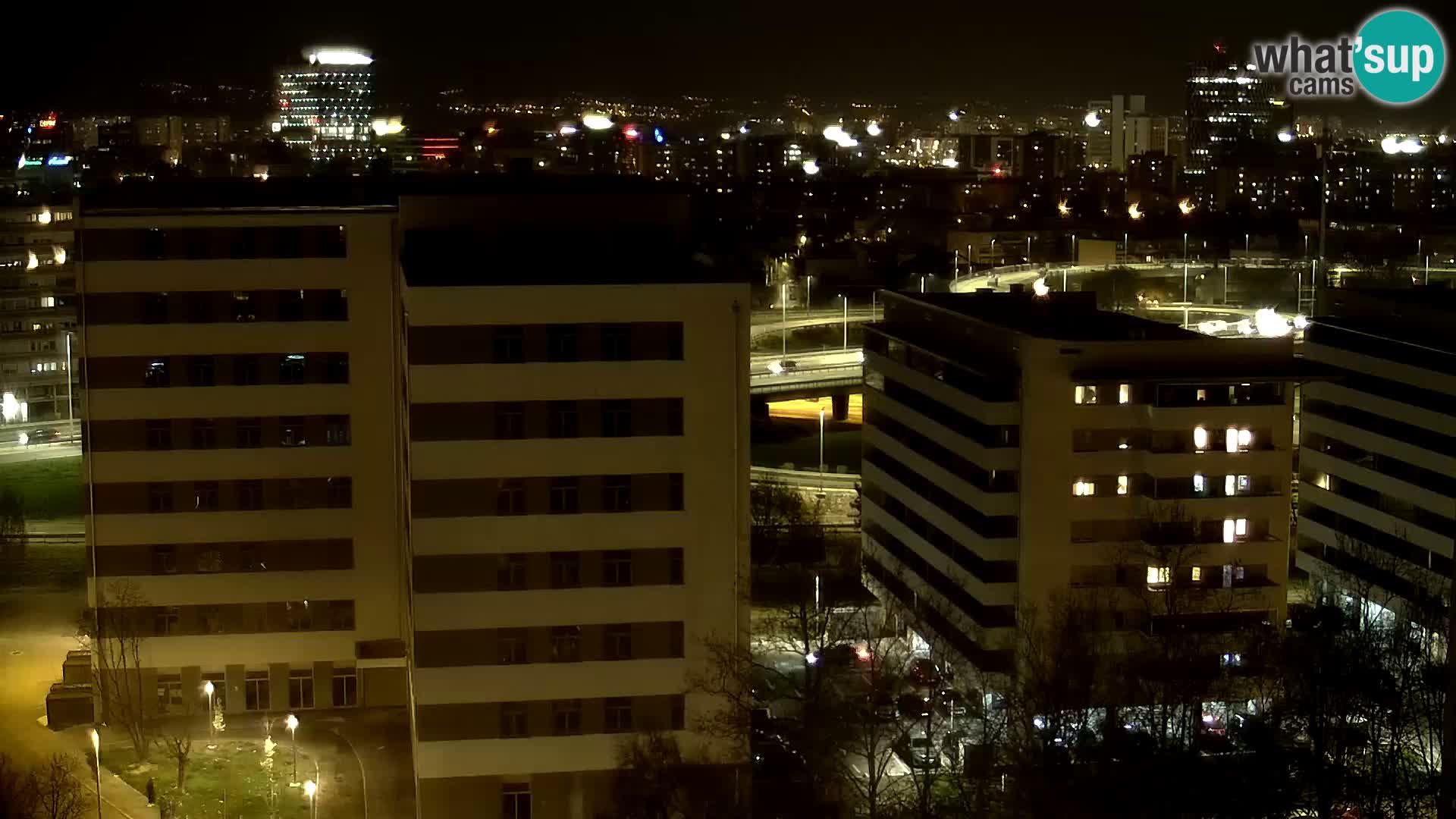 Web kamera Petlja Slavonska – Držićeva  – Zagreb Live