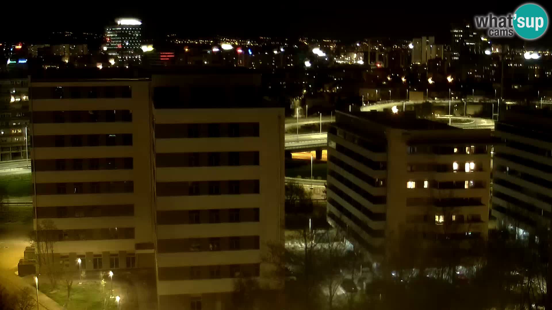 Web kamera Petlja Slavonska – Držićeva  – Zagreb Live