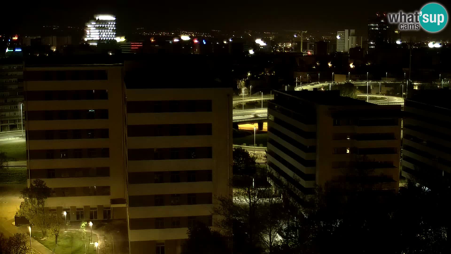 Web kamera Petlja Slavonska – Držićeva  – Zagreb Live