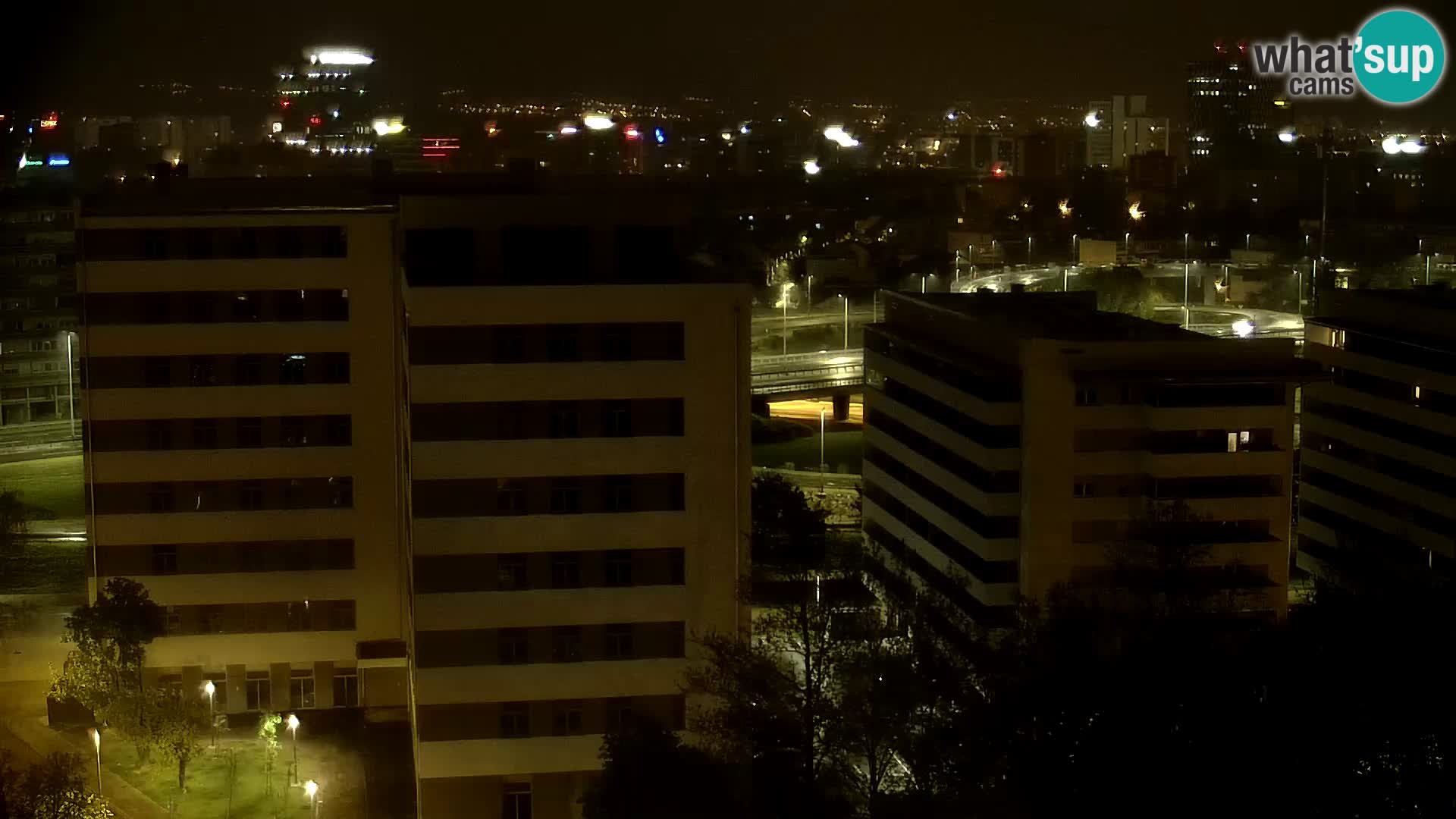 Web kamera Petlja Slavonska – Držićeva  – Zagreb Live