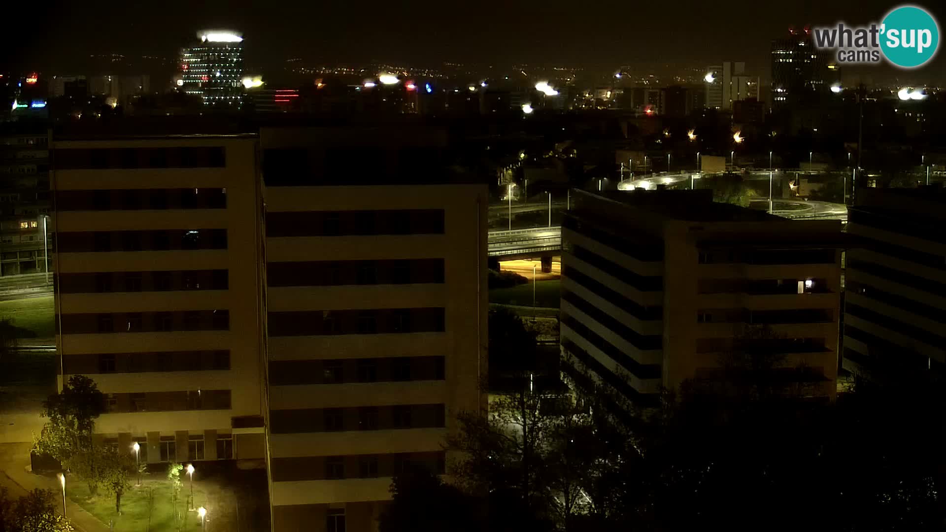 Web kamera Petlja Slavonska – Držićeva  – Zagreb Live