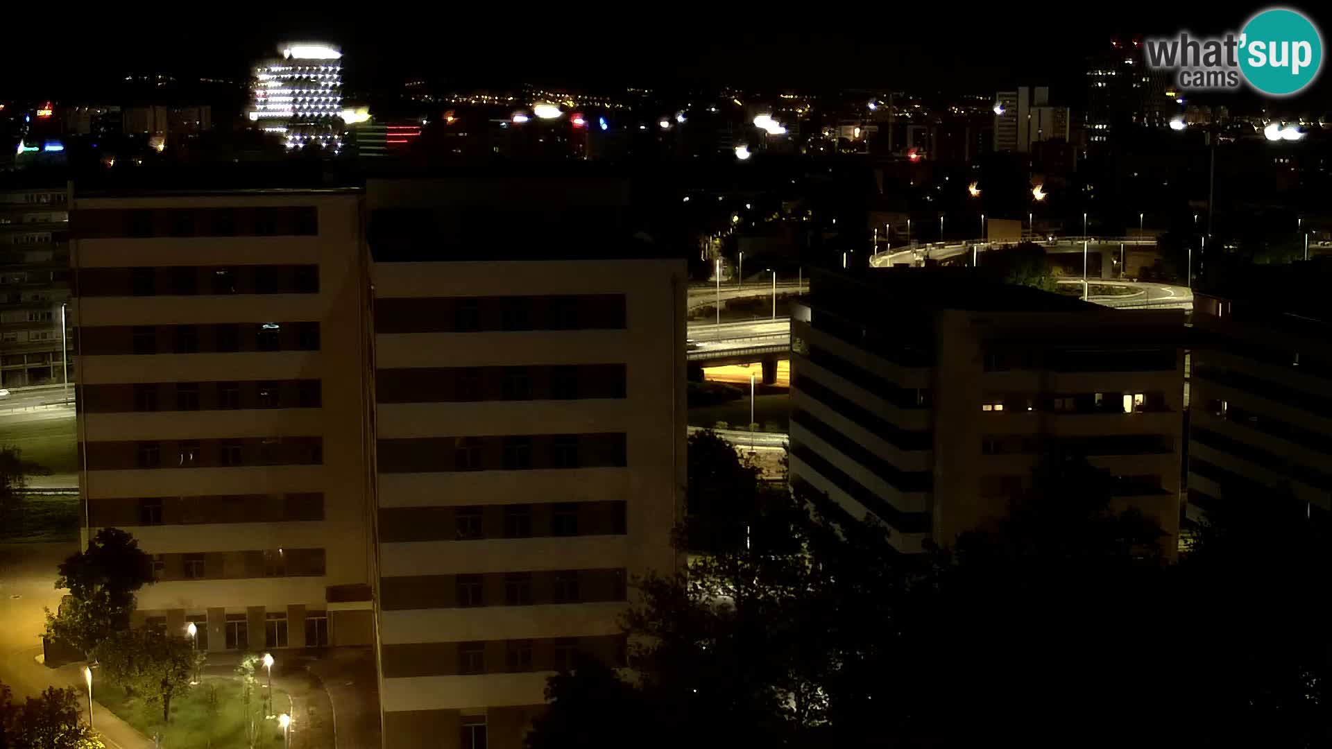 Web kamera Petlja Slavonska – Držićeva  – Zagreb Live