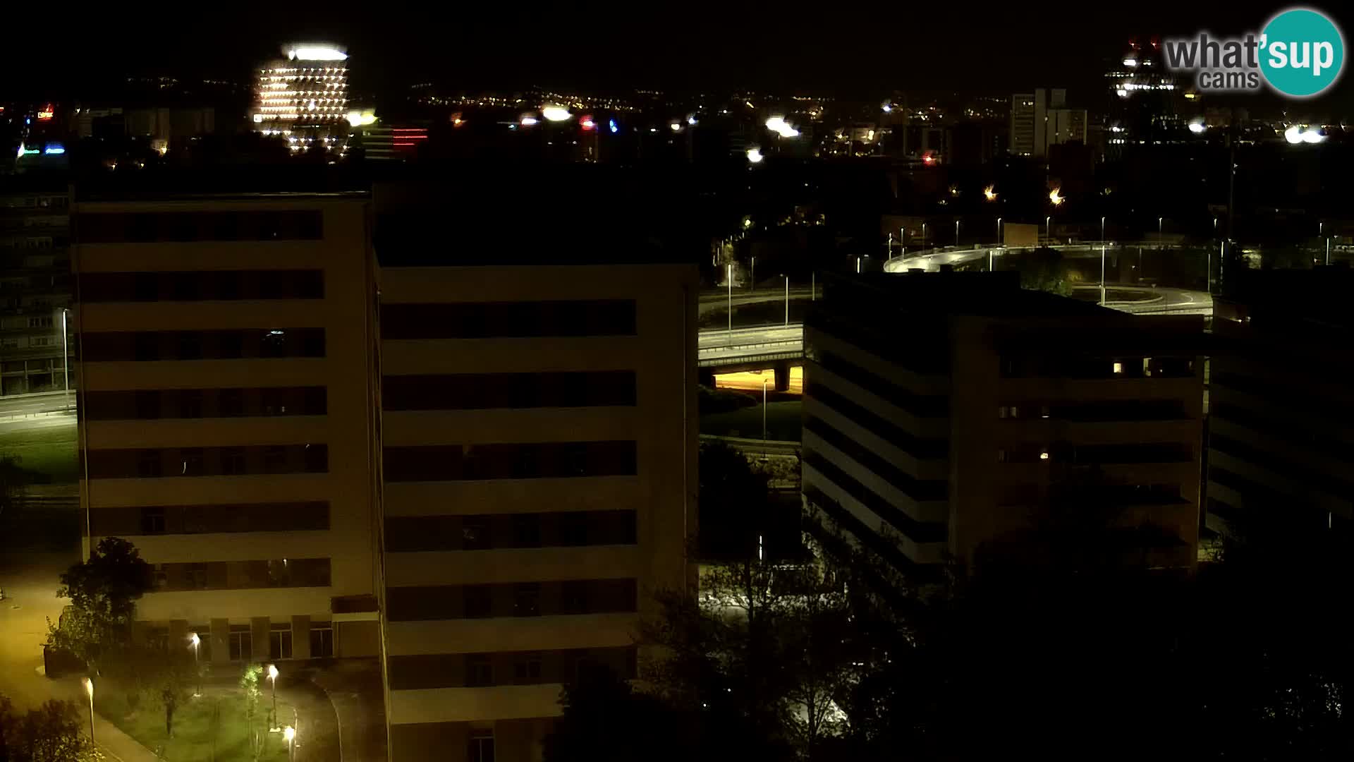 Web kamera Petlja Slavonska – Držićeva  – Zagreb Live