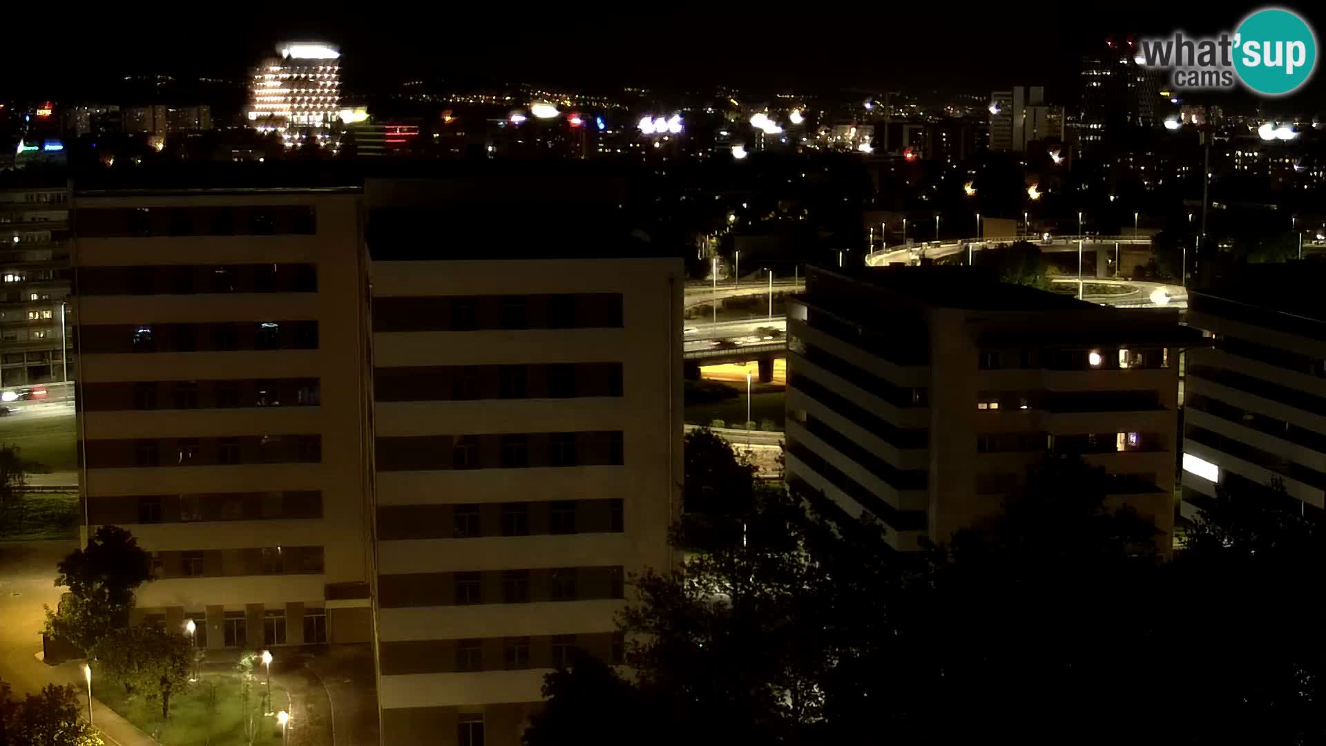 Web kamera Petlja Slavonska – Držićeva  – Zagreb Live