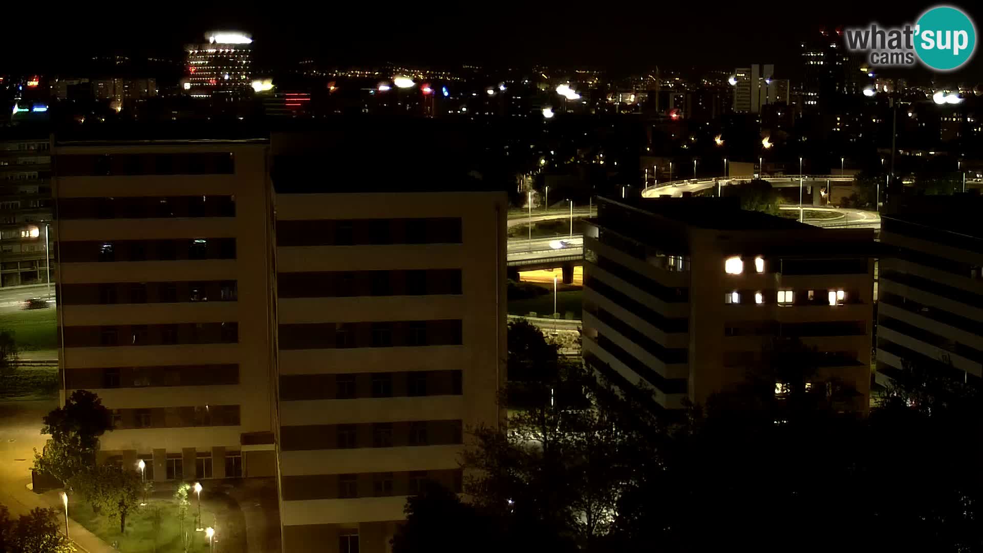 Web kamera Petlja Slavonska – Držićeva  – Zagreb Live