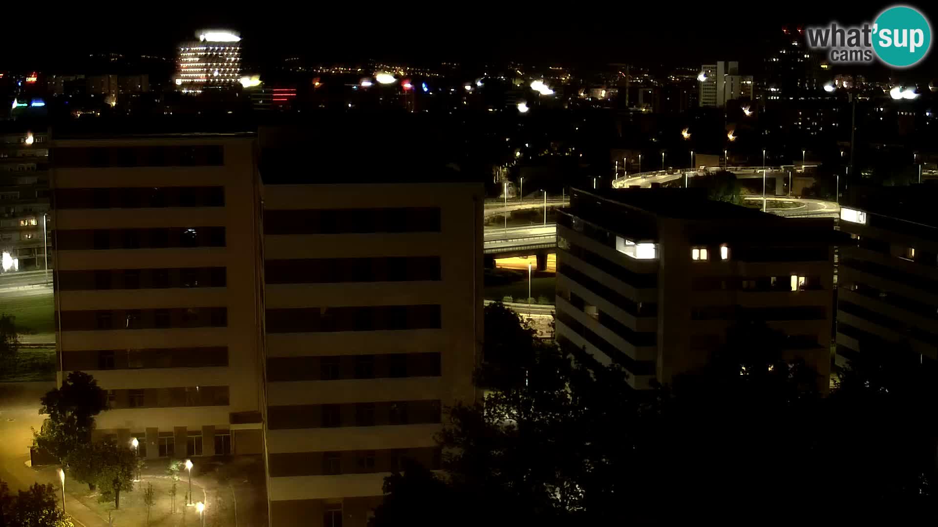 Web kamera Petlja Slavonska – Držićeva  – Zagreb Live