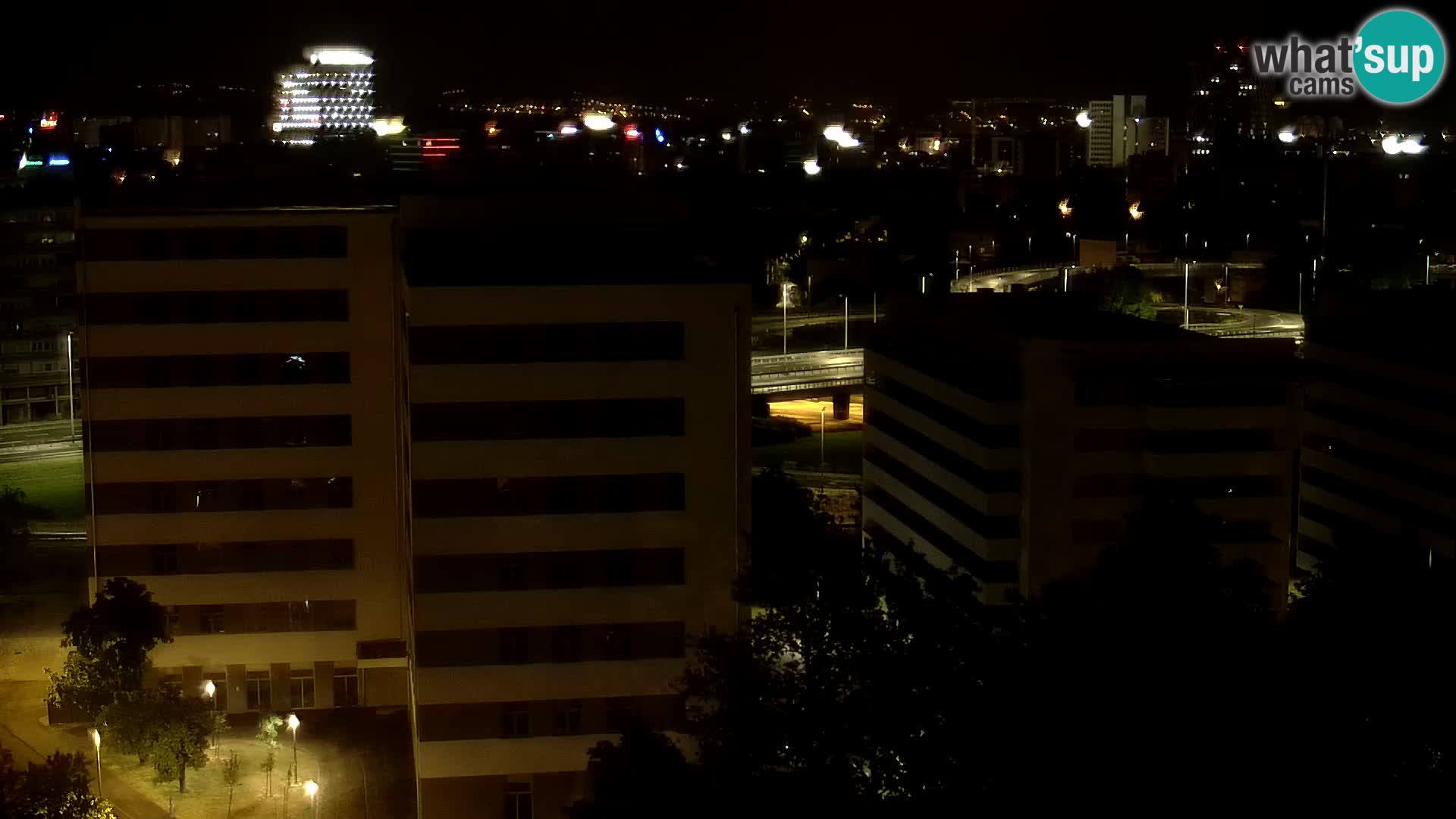 Web kamera Petlja Slavonska – Držićeva  – Zagreb Live