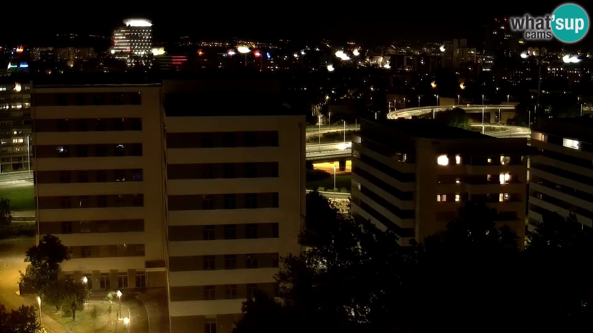 Web kamera Petlja Slavonska – Držićeva  – Zagreb Live