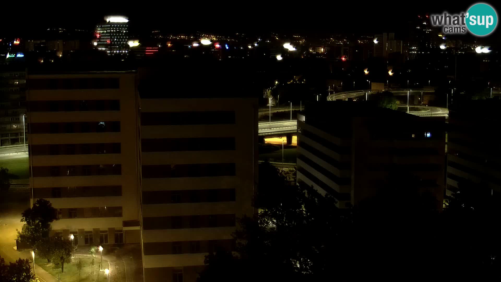 Web kamera Petlja Slavonska – Držićeva  – Zagreb Live