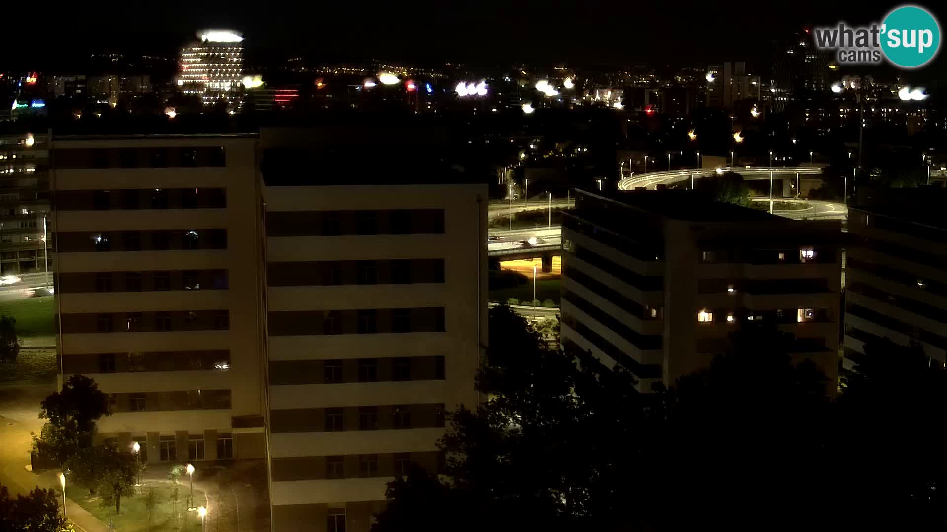 Web kamera Petlja Slavonska – Držićeva  – Zagreb Live