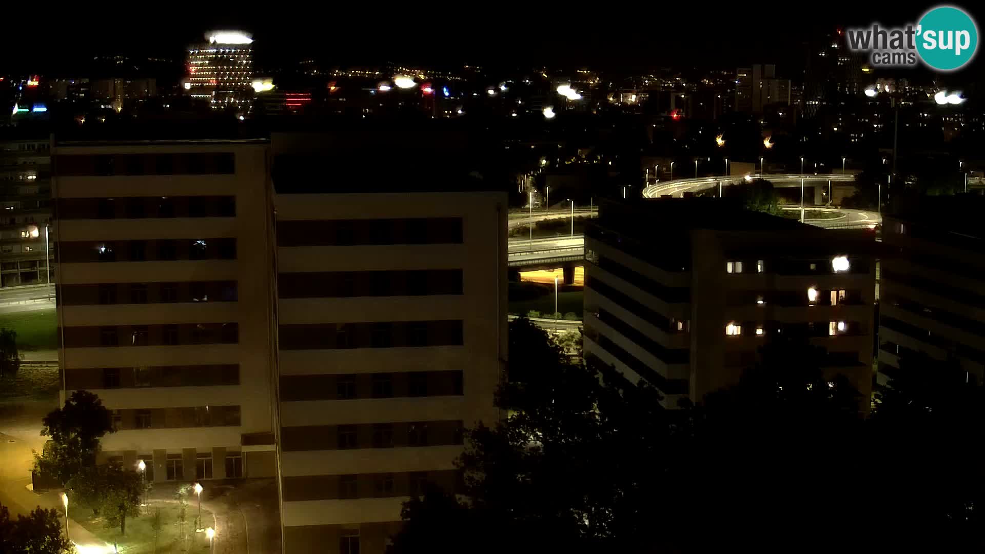Web kamera Petlja Slavonska – Držićeva  – Zagreb Live