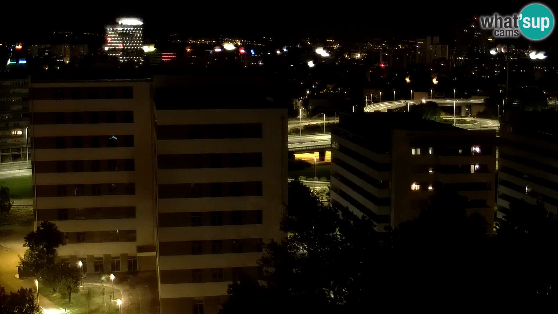 Web kamera Petlja Slavonska – Držićeva  – Zagreb Live