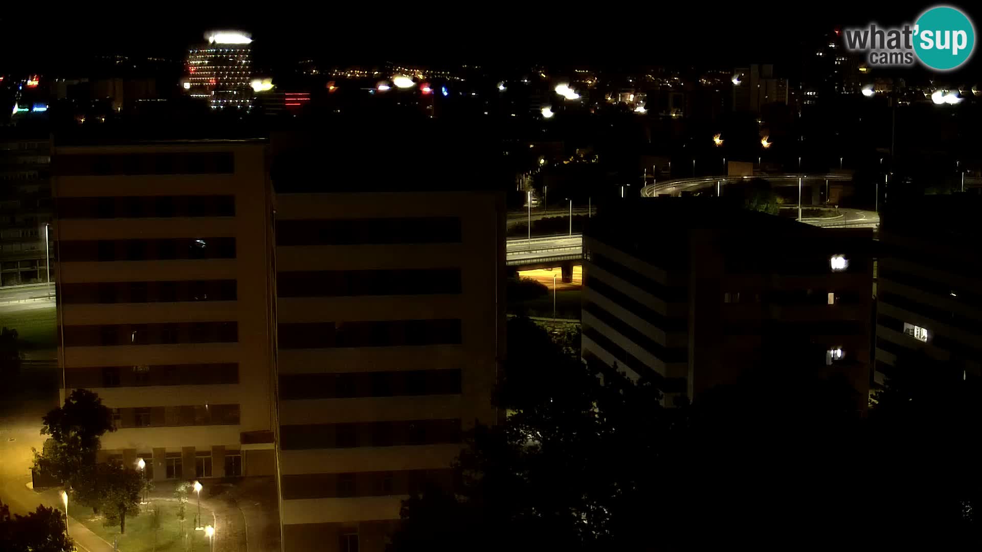 Web kamera Petlja Slavonska – Držićeva – Zagreb Live