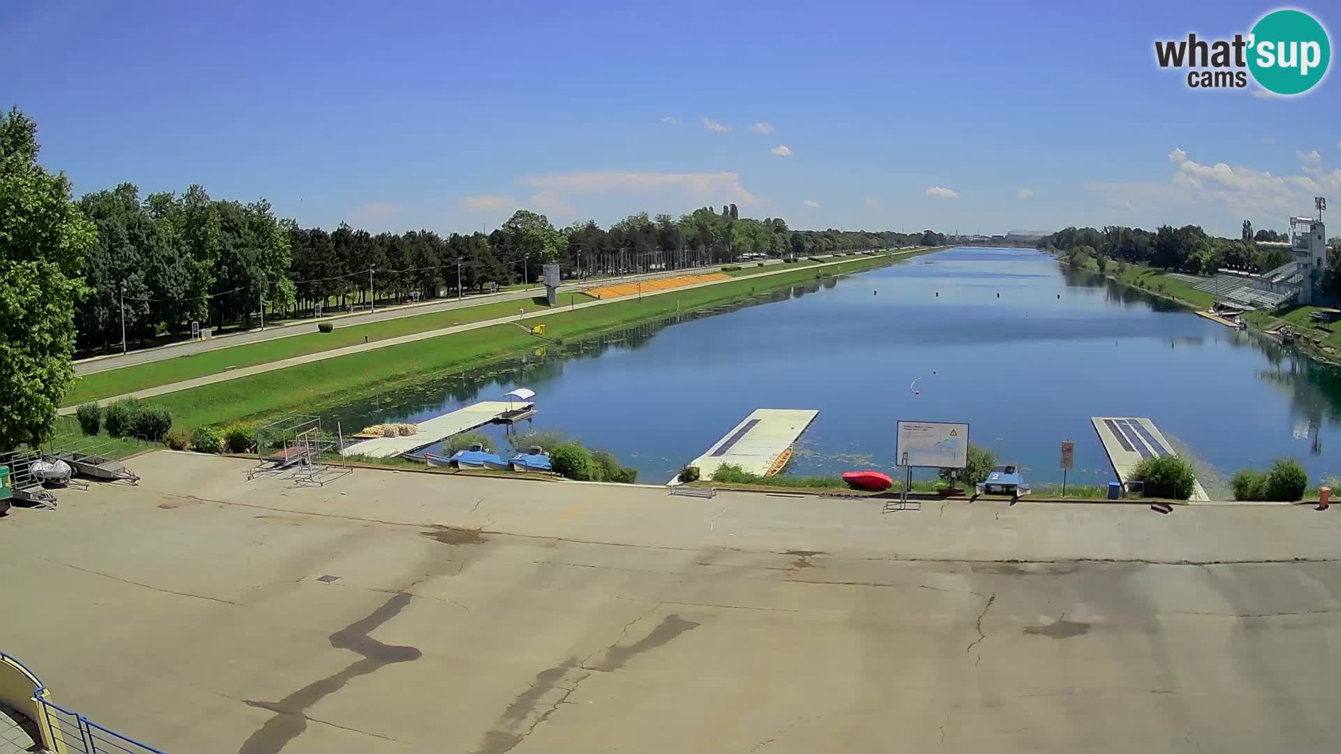 Zagreb – Lake Jarun webcam live