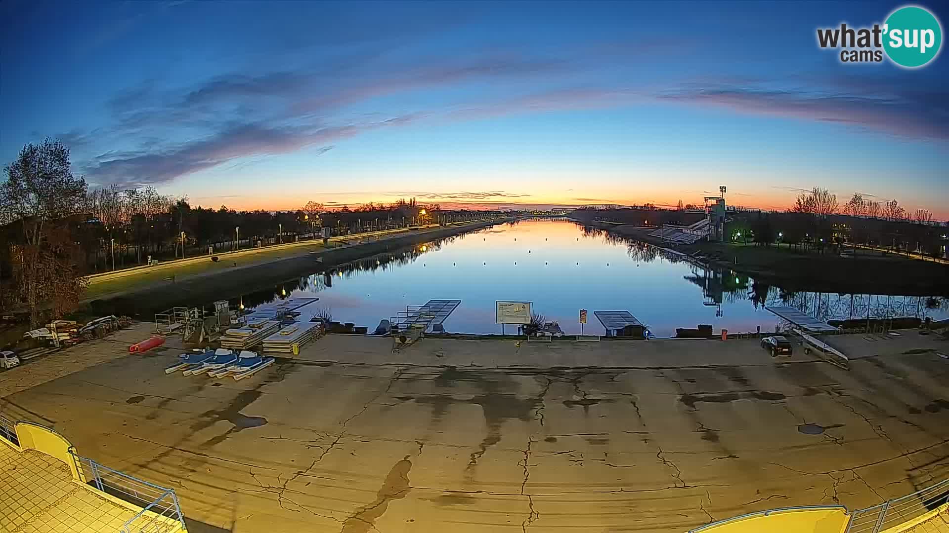 Zagreb – Lake Jarun webcam live