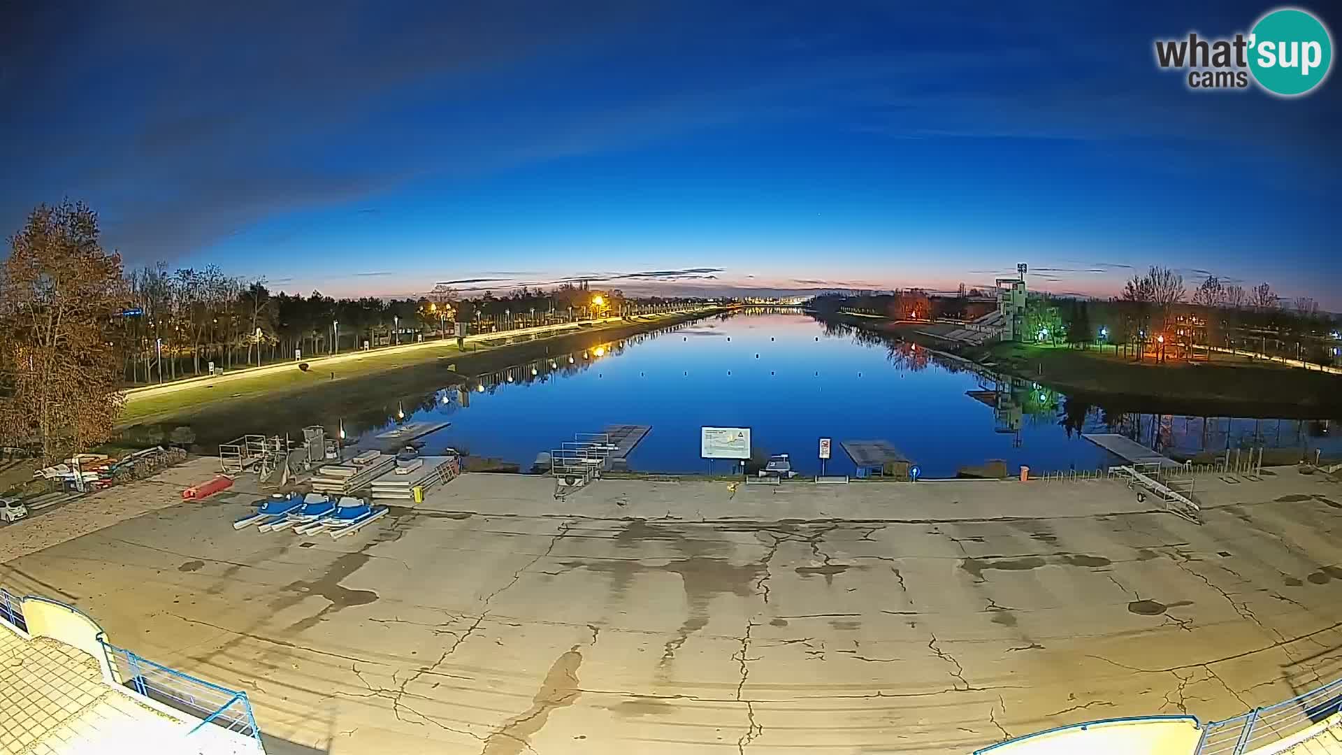 Zagreb – Lake Jarun webcam live