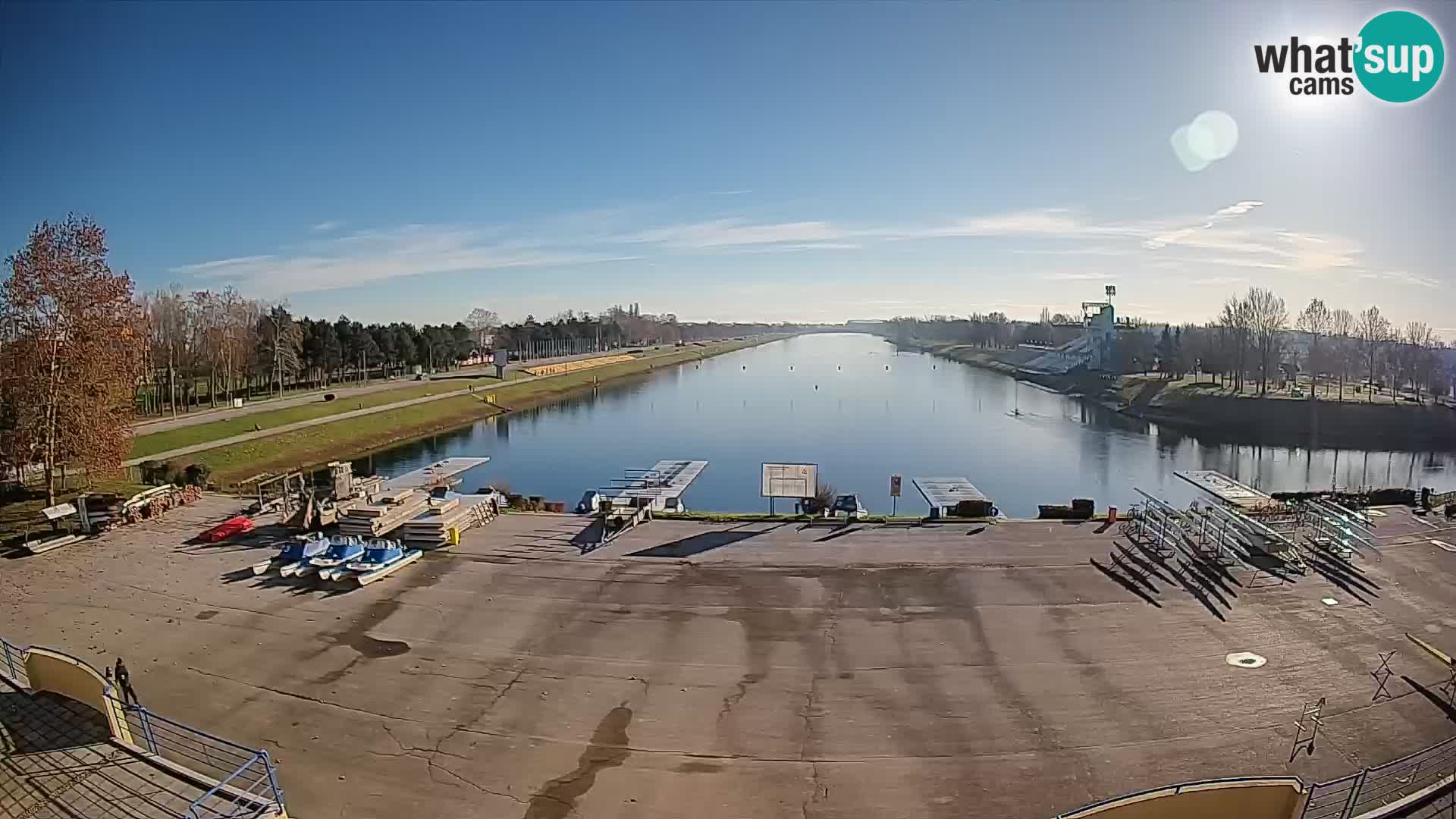 Zagreb – Lake Jarun webcam live