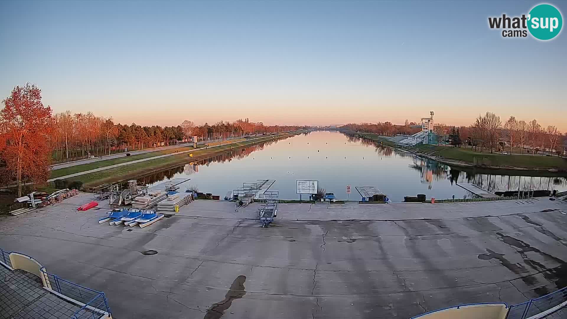 Zagreb – Lake Jarun webcam live