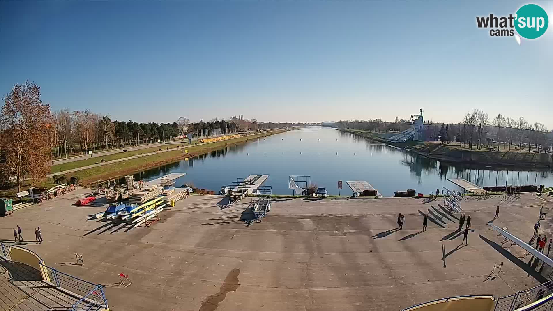 Zagreb – Lake Jarun webcam live