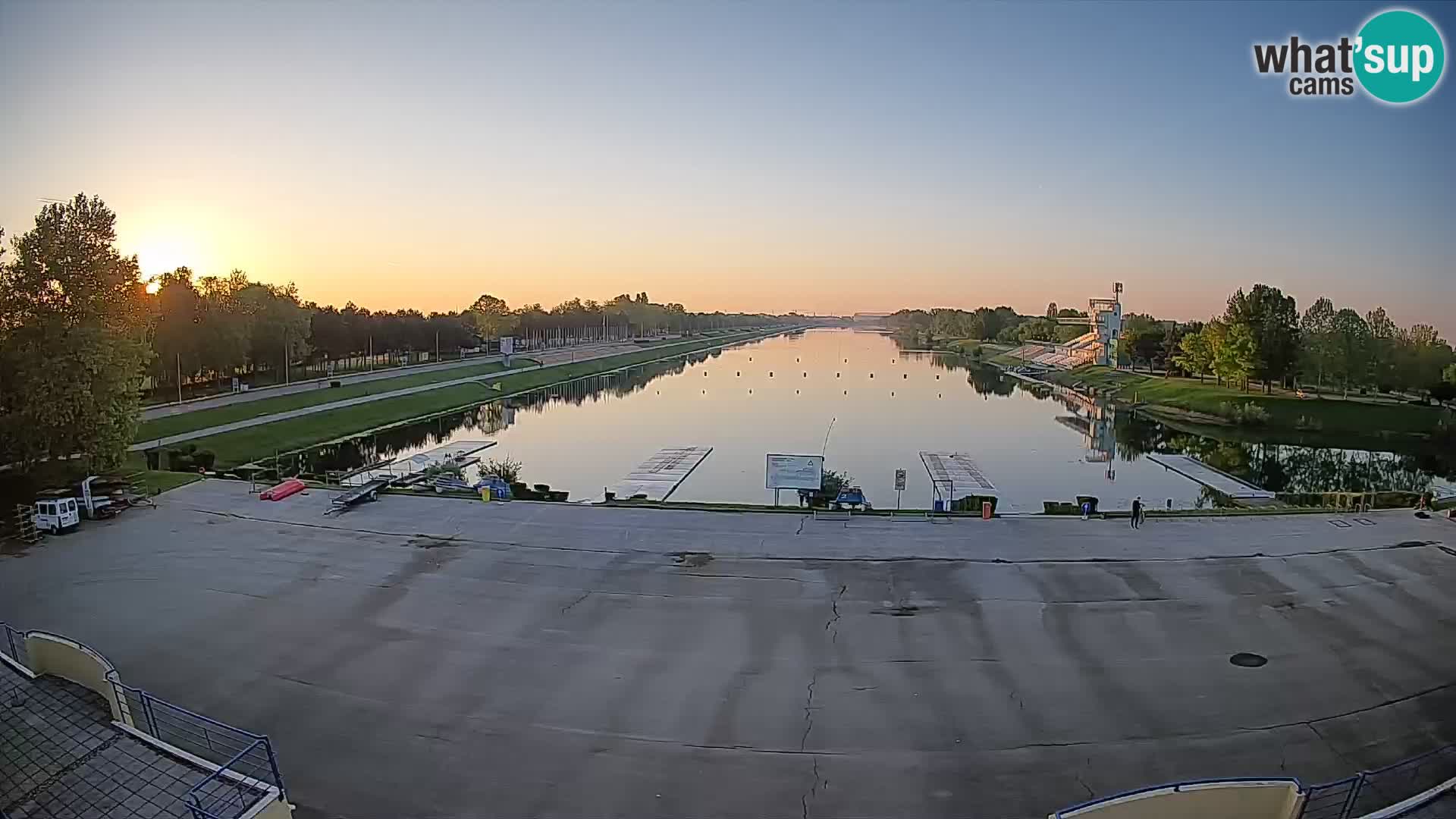 Zagreb – Lake Jarun webcam live