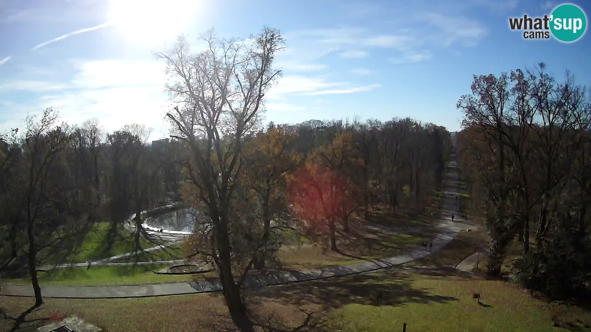 Webcam parko Maksimir – Zagabria