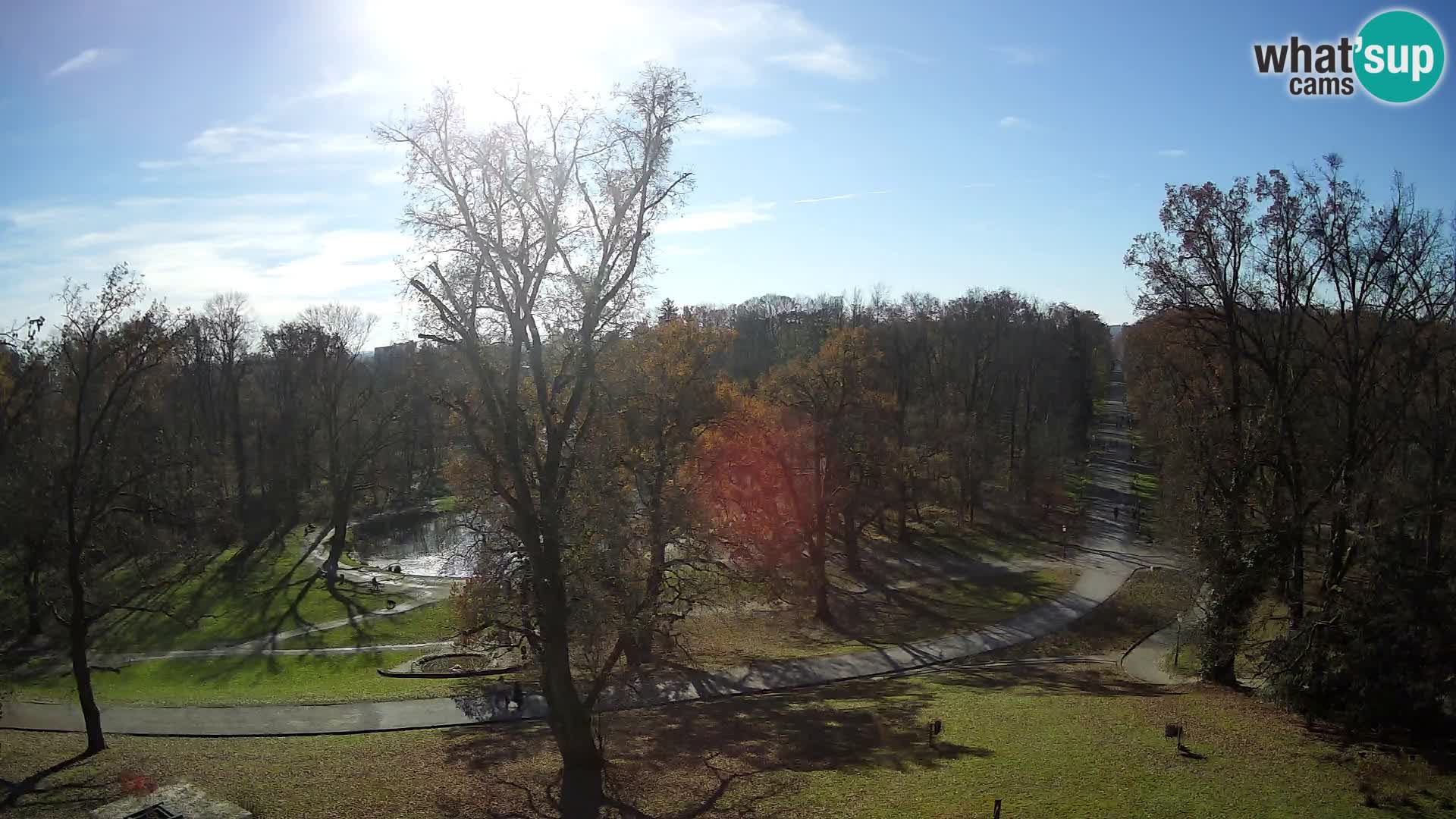 Webcam parko Maksimir – Zagabria