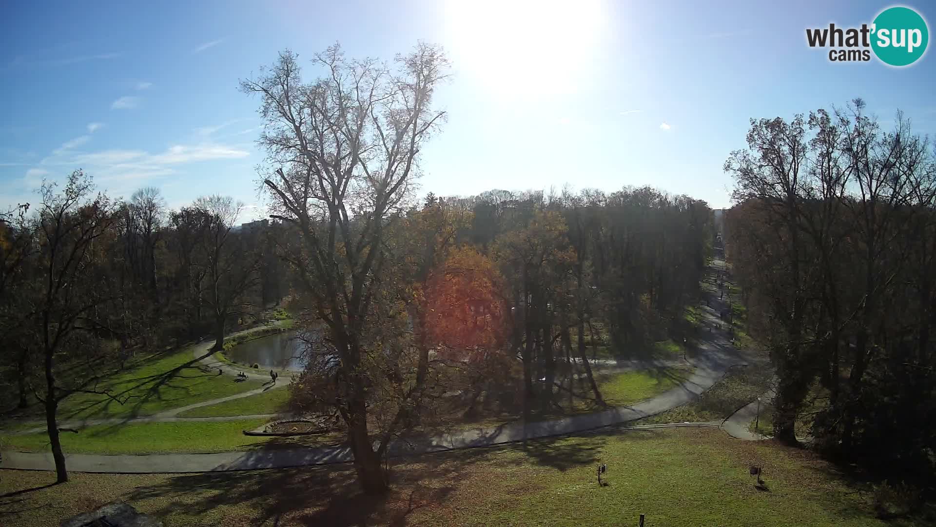 Webcam parko Maksimir – Zagabria