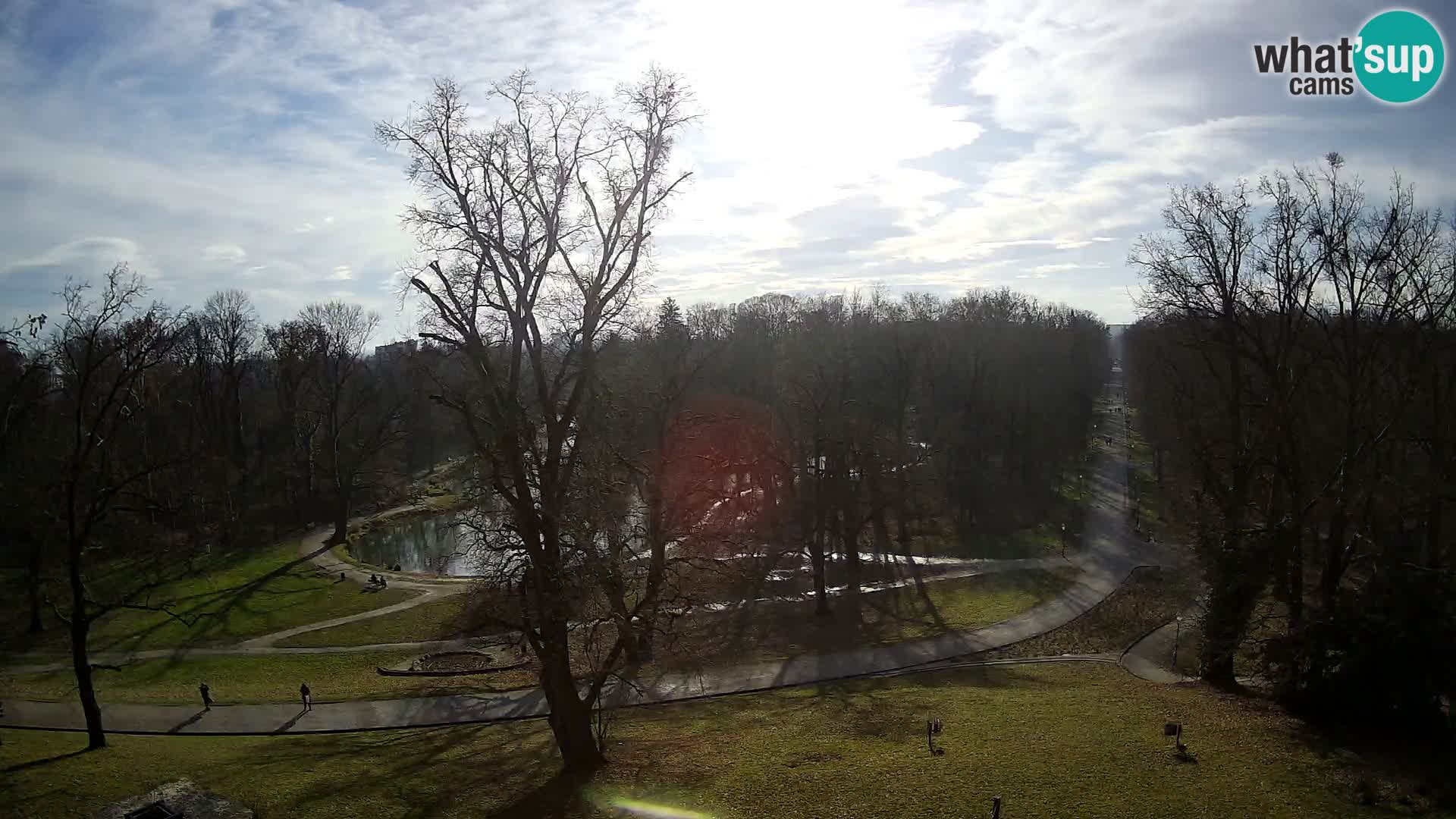 Webcam parko Maksimir – Zagabria