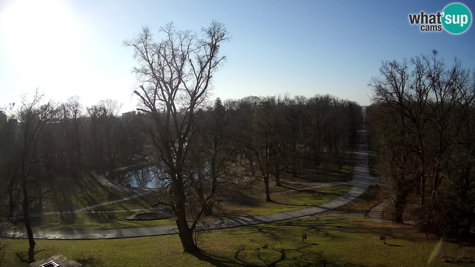 Spletna kamera park Maksimir – Zagreb