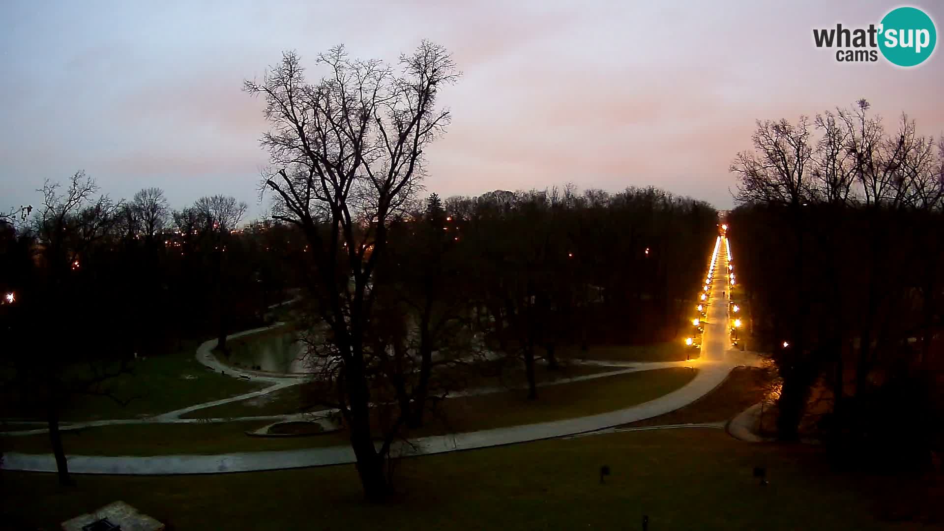 Webcam parko Maksimir – Zagabria