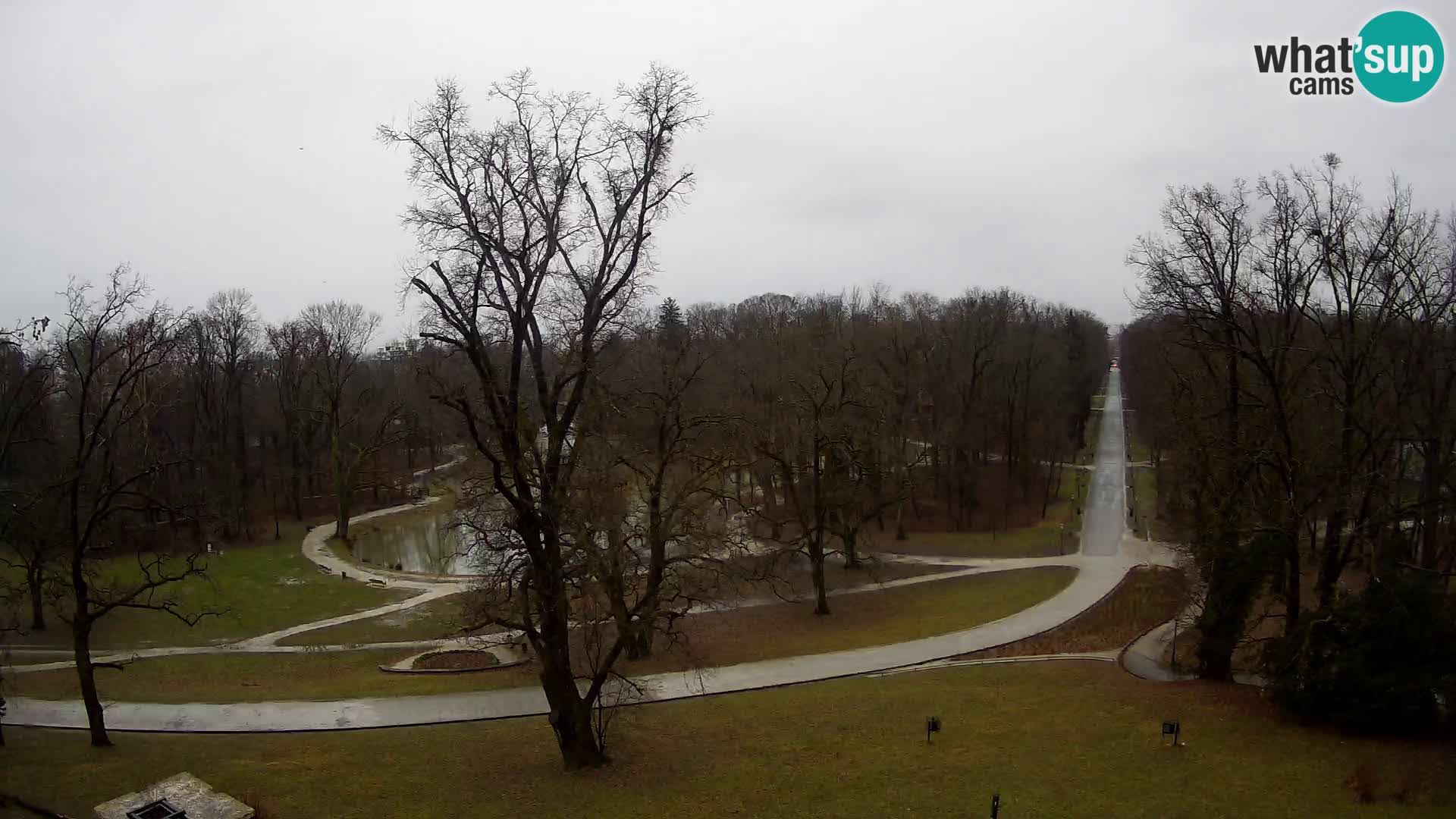 Webcam parko Maksimir – Zagabria