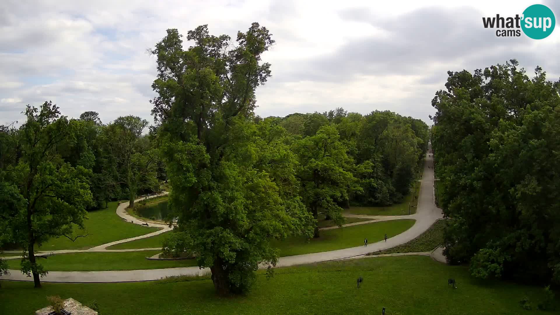 Webcam parko Maksimir – Zagabria