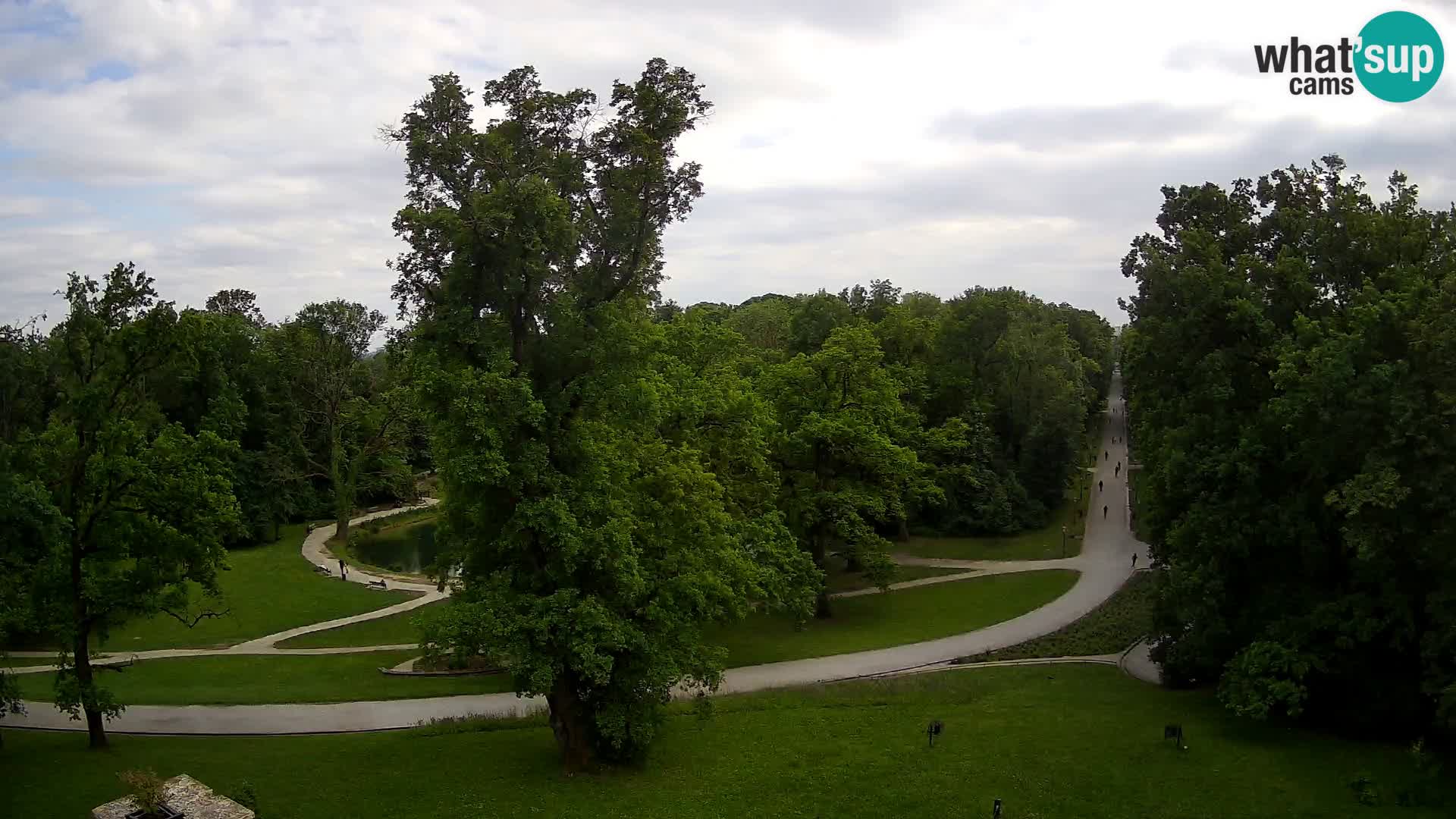 Webcam parko Maksimir – Zagabria