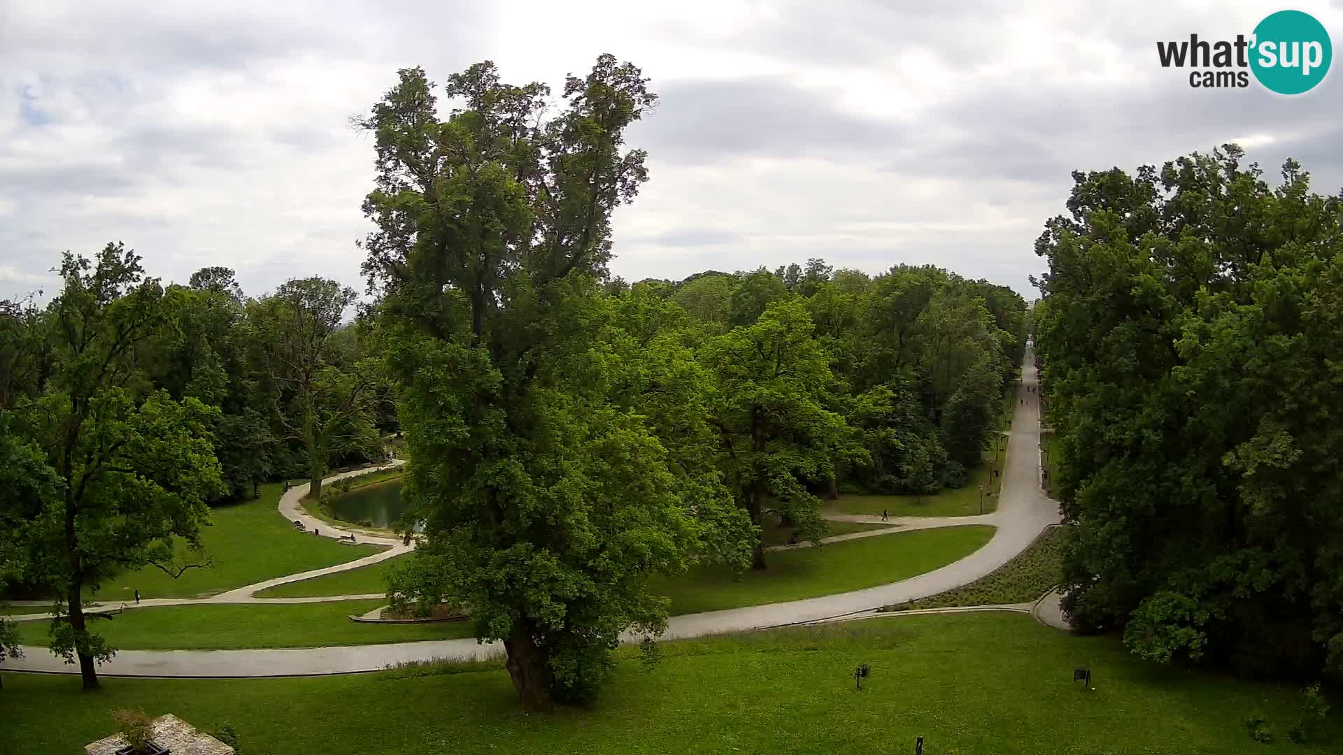 Webcam parko Maksimir – Zagabria