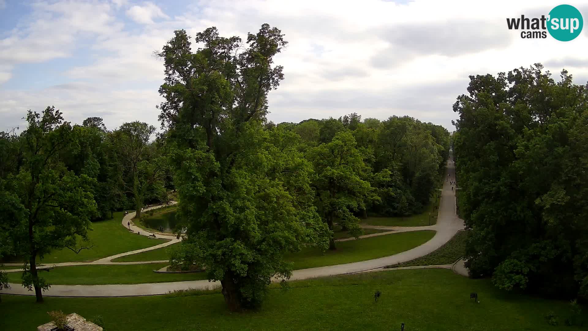 Web kamera park Maksimir – Zagreb