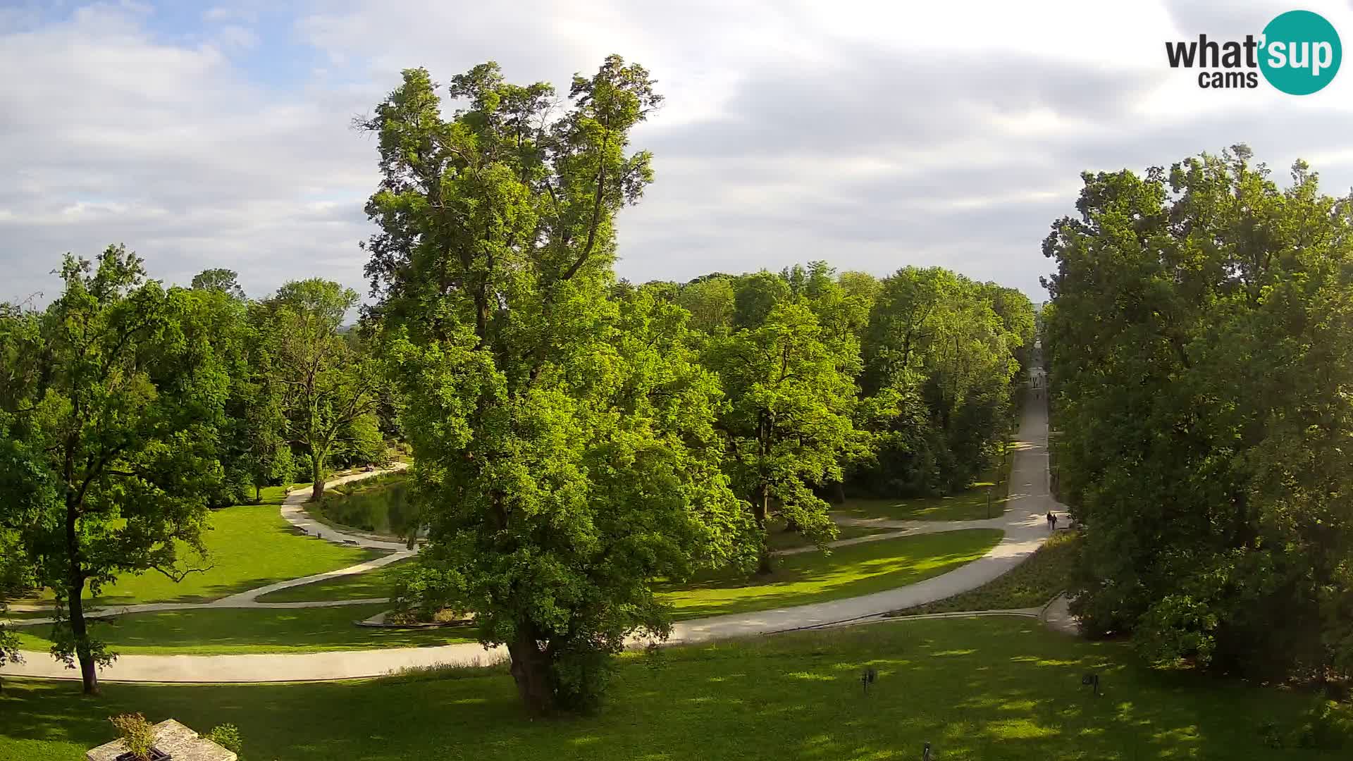 Webcam parko Maksimir – Zagabria