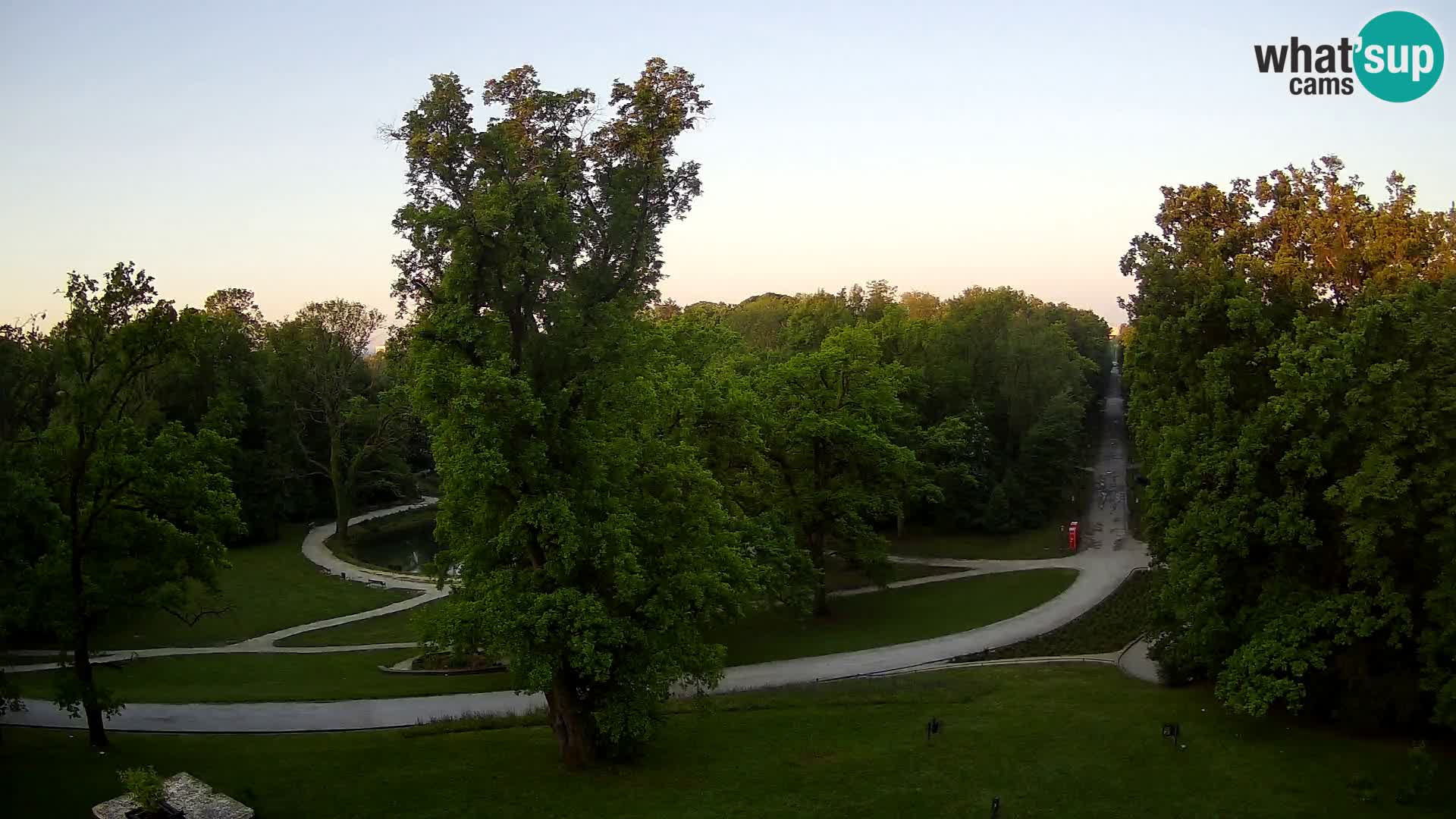 Webcam parko Maksimir – Zagabria