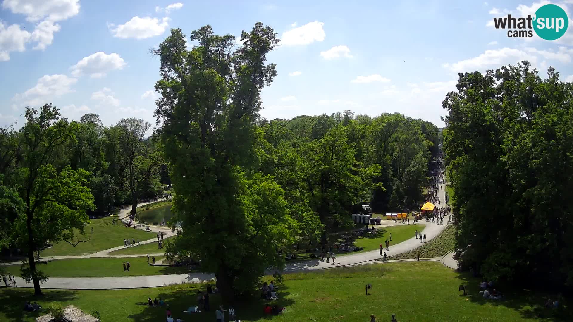 Spletna kamera park Maksimir – Zagreb