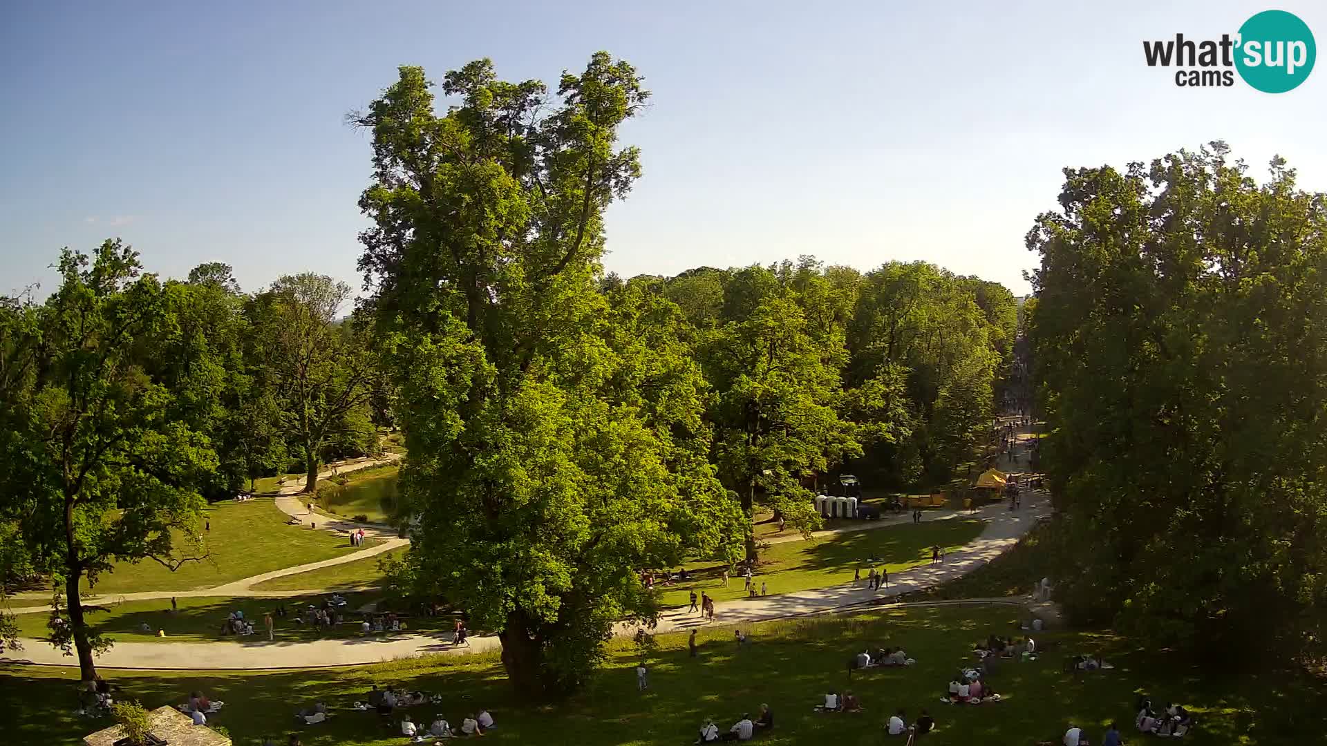 Webcam parko Maksimir – Zagabria