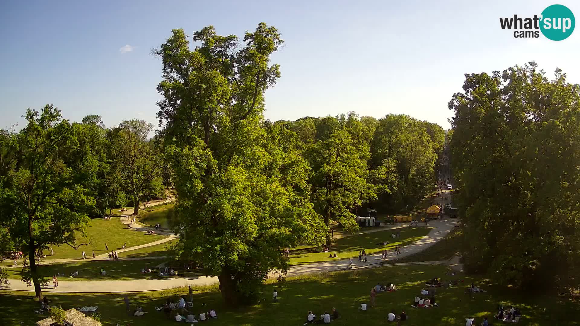 Webcam parko Maksimir – Zagabria