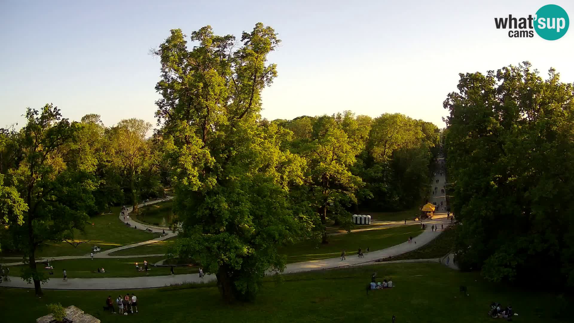Webcam Maksimir park – Zagreb