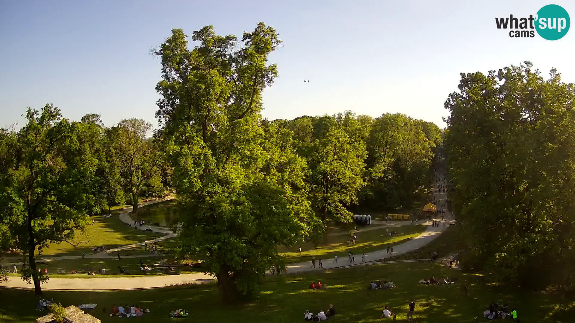 Spletna kamera park Maksimir – Zagreb