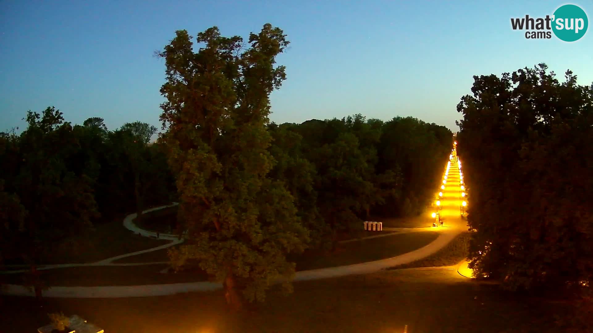 Spletna kamera park Maksimir – Zagreb