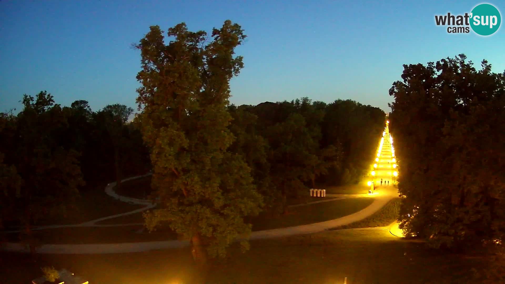 Webcam parko Maksimir – Zagabria